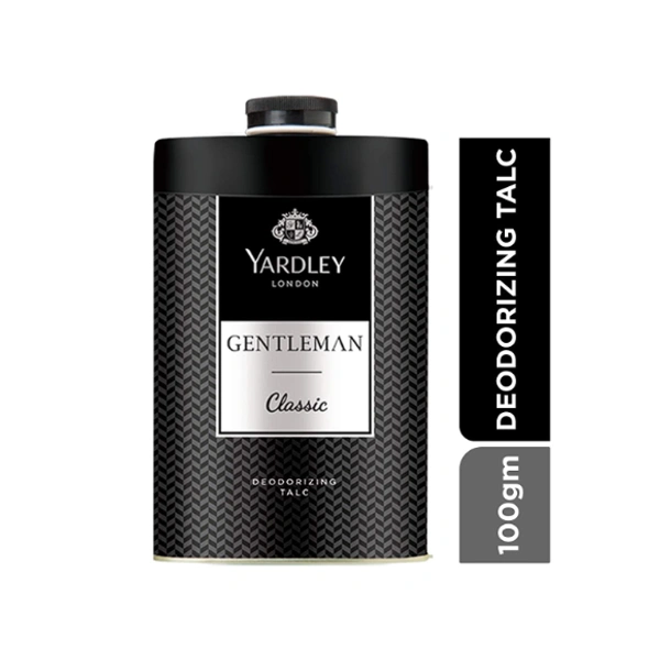 Yardley London Gentleman Classic Deodorizing Talc 100g